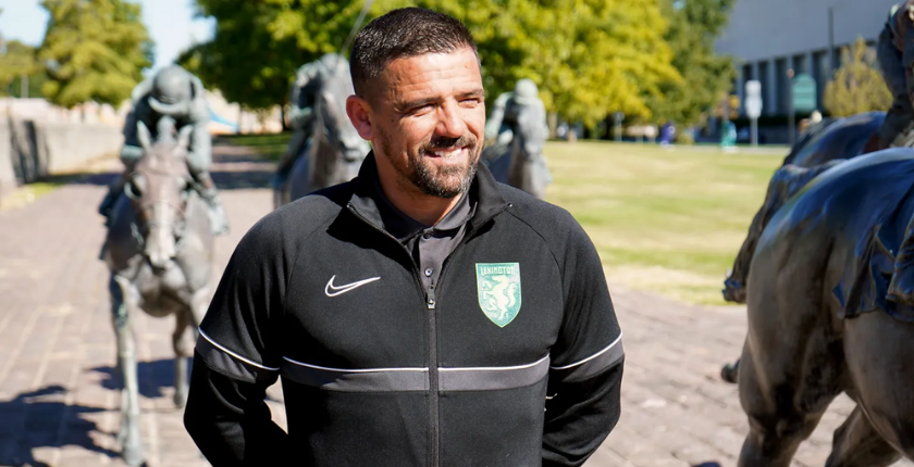 Nacho Novo, interim head coach of Lexington SC