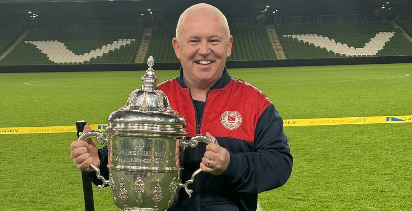 Graham Kelly, First Team Coach at St Patrick's Athletic