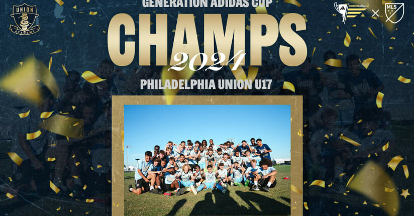 Philadelphia Union U-17 Generation Adidas Cup win