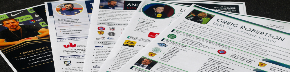 Bespoke CVs from Football Careers